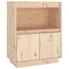 Image de vidaXL Buffet 60x34x75 cm Bois massif de pin