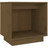 Image de vidaXL Tables de chevet 2pcs Marron miel 40x30x40cm Bois de pin solide