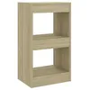 Image de Vidaxl BibliothÃ¨que/SÃ©parateur De PiÃ¨ce ChÃªne Sonoma 40x30x72 Cm