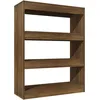 Image de vidaXL BibliothÃ¨que/Cloison ChÃªne marron 80x30x103 cm Bois ingÃ©nierie