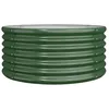 Image de Vidaxl JardiniÃ¨re De Jardin Acier Enduit De Poudre 80x80x36 Cm Vert