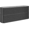 Image de Vidaxl JardiniÃ¨re Acier Enduit De Poudre 152x40x68 Cm Anthracite