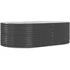 Image de Vidaxl JardiniÃ¨re Anthracite 212x140x68 Cm Acier Enduit De Poudre