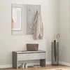 Image de Vidaxl JardiniÃ¨re Avec Treillis Marron 80x40x136 Cm Pp