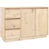 Image de vidaXL Buffet 111x34x75 cm Bois massif de pin