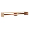 Image de vidaXL Support de moniteur 100x24x13 cm Bois de pin solide
