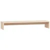 Image de vidaXL Support de moniteur 100x27x15 cm Bois de pin solide