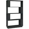 Image de vidaXL BibliothÃ¨que/SÃ©parateur de piÃ¨ce Gris 80x25x132 cm Pin solide