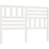 Image de vidaXL TÃªte de lit Blanc 166x4x100 cm Bois massif de pin
