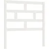 Image de vidaXL TÃªte de lit Blanc 96x4x100 cm Bois massif de pin