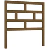 Image de vidaXL TÃªte de lit Marron miel 96x4x100 cm Bois massif de pin