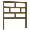 Image de vidaXL TÃªte de lit Marron miel 106x4x100 cm Bois massif de pin