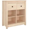 Image de vidaXL Buffet 70x35x80 cm Bois massif de pin
