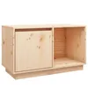 Image de vidaXL Meuble TV 74x35x44 cm Bois de pin massif