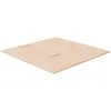 Image de Vidaxl Dessus De Table CarrÃ© 90x90x1,5 Cm Bois ChÃªne Massif Non TraitÃ©