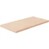 Image de Vidaxl Panneau D'Ã©tagÃ¨re 40x20x1,5 Cm Bois De ChÃªne Massif Non TraitÃ©
