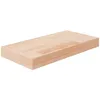 Image de vidaXL Panneau d'Ã©tagÃ¨re 40x20x4 cm Bois de chÃªne massif non traitÃ©