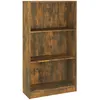 Image de vidaXL BibliothÃ¨que ChÃªne fumÃ© 60x24x109 cm Bois d'ingÃ©nierie