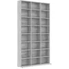 Image de vidaXL Armoire Ã  CD Sonoma gris 102x23x177,5 cm Bois d'ingÃ©nierie