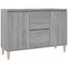 Image de vidaXL Buffet Sonoma gris 103,5x35x70 cm Bois d'ingÃ©nierie