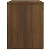 Image de Tables de chevet VidaXL  Table de chevet  Bois d'ingénierie Marron 40x30x40 cm P31600521