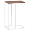 Image de vidaXL Table d'appoint Blanc 40x30x59 cm Bois d'ingÃ©nierie