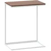 Image de vidaXL Table d'appoint Blanc 55x35x66 cm Bois d'ingÃ©nierie