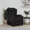 Image de vidaXL Fauteuil inclinable Ã©lectrique Noir Tissu