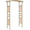 Image de Vidaxl Arche Pour Rosiers Bambou 118x40x187 Cm
