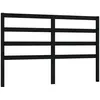 Image de vidaXL TÃªte de lit Noir 166x4x100 cm Bois massif de pin