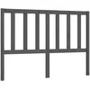 Image de vidaXL TÃªte de lit Gris 166x4x100 cm Bois massif de pin