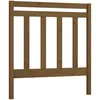 Image de vidaXL TÃªte de lit Marron miel 106x4x100 cm Bois massif de pin