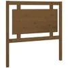 Image de vidaXL TÃªte de lit Marron miel 95,5x4x100 cm Bois massif de pin
