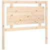 Image de Vidaxl TÃªte De Lit 105,5x4x100 Cm Bois Massif De Pin