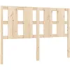 Image de Vidaxl TÃªte De Lit 140,5x4x100 Cm Bois Massif De Pin