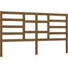 Image de vidaXL TÃªte de lit Marron miel 206x4x104 cm Bois massif de pin
