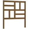 Image de vidaXL TÃªte de lit Marron miel 96x4x104 cm Bois massif de pin