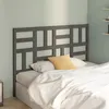 Image de vidaXL TÃªte de lit Gris 126x4x104 cm Bois massif de pin