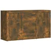 Image de vidaXL Buffet ChÃªne fumÃ© 120x36x69 cm Bois d'ingÃ©nierie