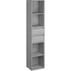 Image de vidaXL BibliothÃ¨que Sonoma gris 36x30x171 cm Bois d'ingÃ©nierie