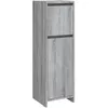 Image de vidaXL Armoire de bain Sonoma gris 30x30x95 cm Bois d'ingÃ©nierie