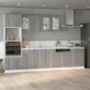 Image de vidaXL Armoire de plancher ""Lyon"" Sonoma gris 60x46x81,5 cm