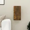 Image de vidaXL Meuble TV ChÃªne fumÃ© 30,5x30x60 cm Bois d'ingÃ©nierie