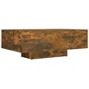 Image de vidaXL Table basse ChÃªne fumÃ© 85x55x31 cm Bois d'ingÃ©nierie