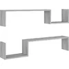 Image de vidaXL ÃtagÃ¨res murales 2pcs Sonoma gris 100x15x20cm Bois d'ingÃ©nierie
