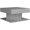 Image de vidaXL Table basse Sonoma gris 57x57x30 cm Bois d'ingÃ©nierie