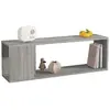 Image de Etagères murales VidaXL  Meuble TV  Sonoma Gris 100x24x32 cm Bois d'ingénierie P31600491