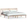 Image de vidaXL Cadre de lit Bois massif 180x200 cm Super King