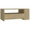Image de Meubles TV VidaXL  Table basse  Bois d'ingénierie Marron 102x55x42 cm P31600088
