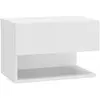 Image de Tables de chevet VidaXL  Tables de chevet  2 pcs Bois d'ingénierie Blanc P31599788
